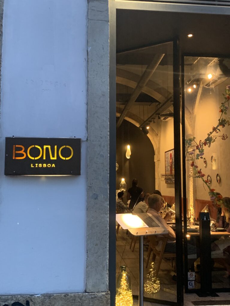 Restaurant Bone citytrip Lissabon Portugal
