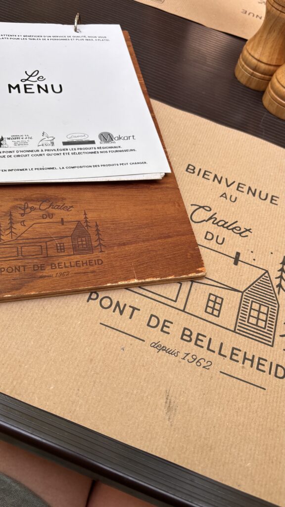 chalet du pont de belleheide